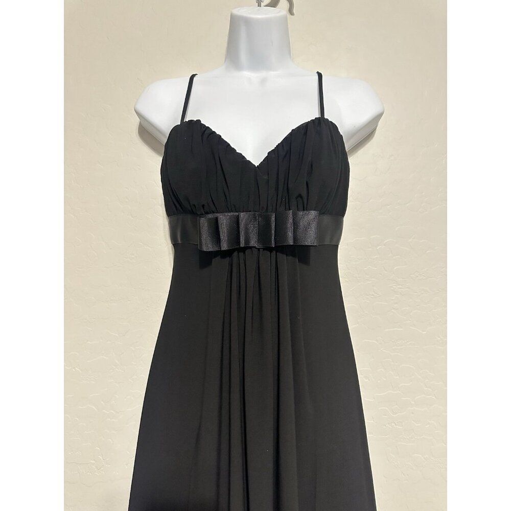 Vintage Y2K Witchy Goth Black Babydoll Mini‎ Dress 90’s 2000’s 7/8 Whimsigoth - Picture 4 of 13